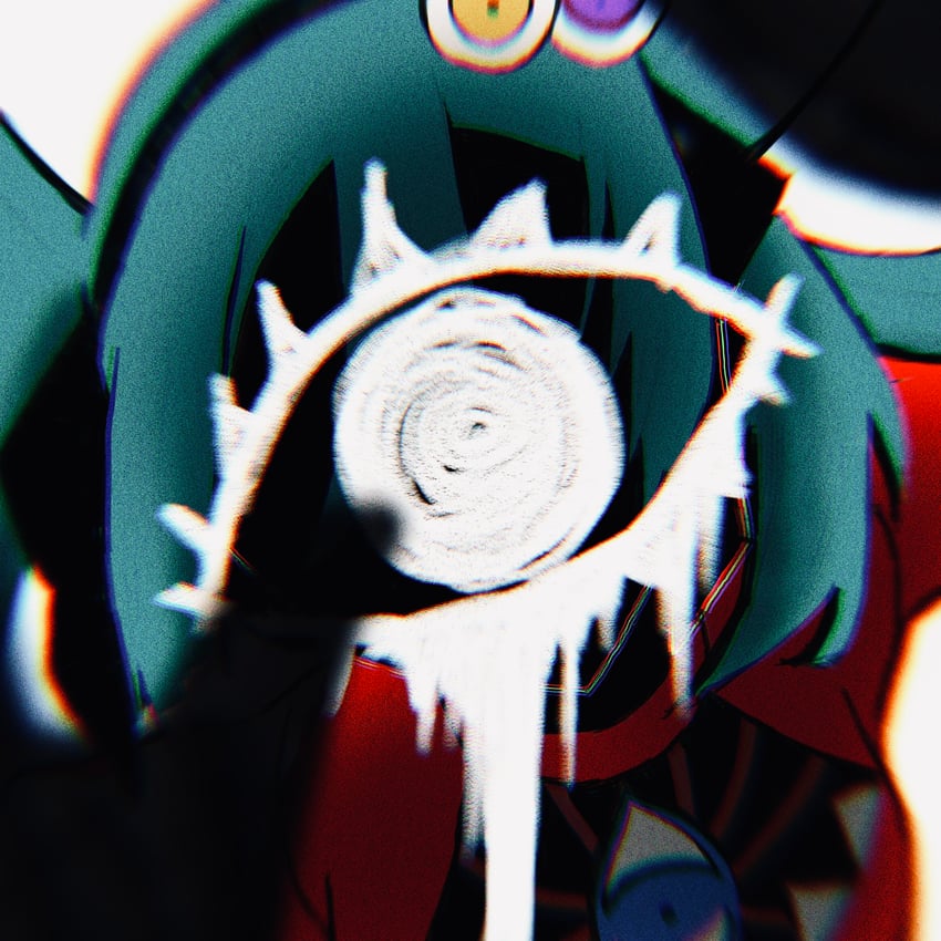 hatsune miku (vocaloid and 1 more) drawn by r-906