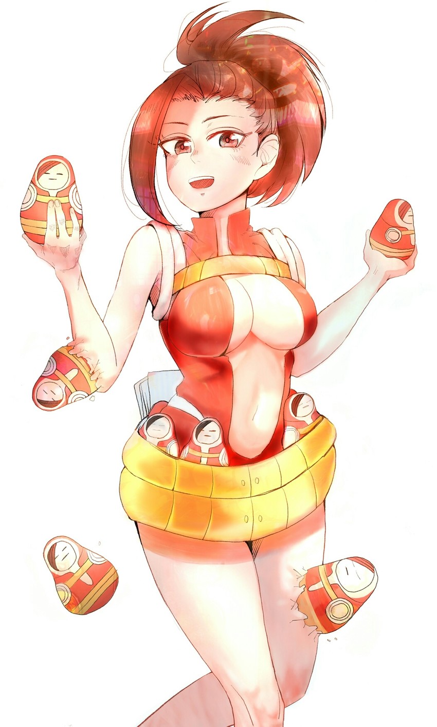 yaoyorozu momo (boku no hero academia) drawn by suzu_(tonami0726)