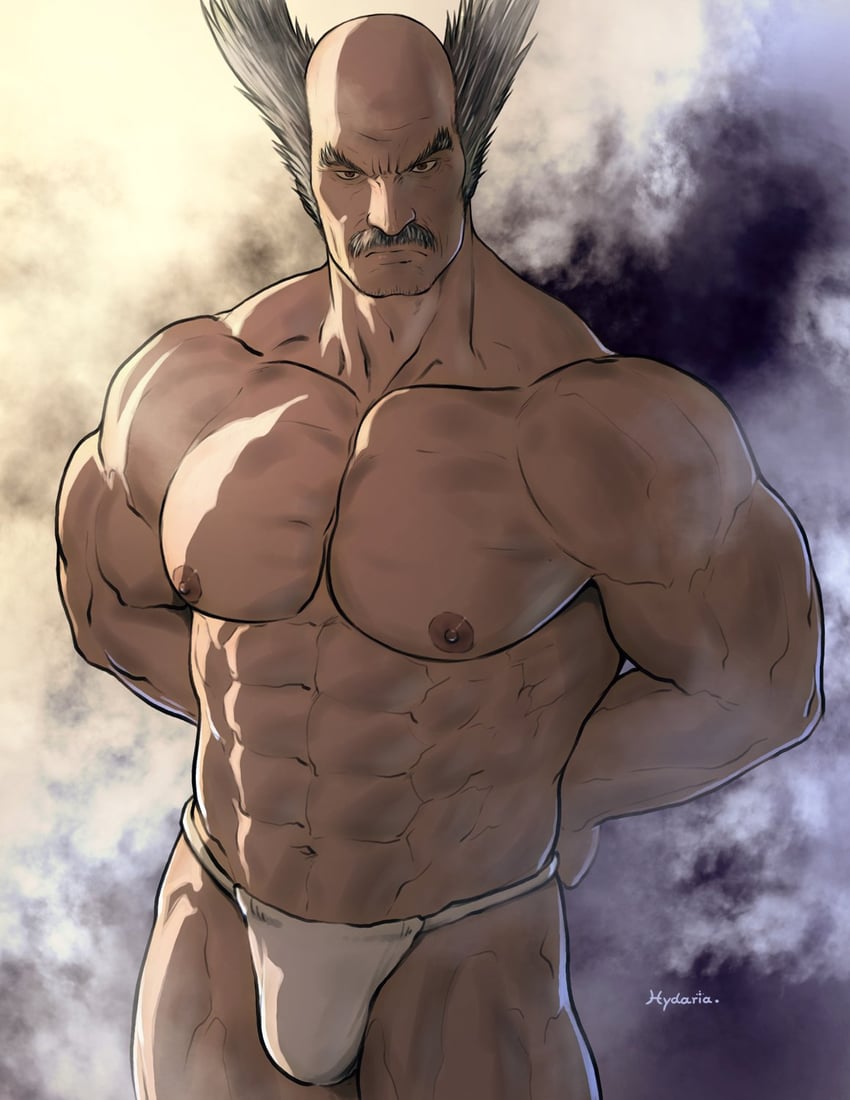mishima heihachi (tekken) drawn by hydaria