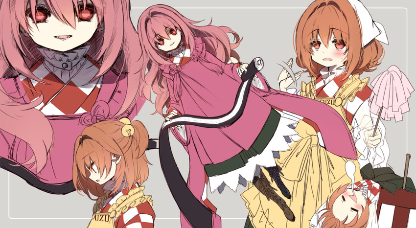 motoori kosuzu (touhou and 1 more) drawn by piyokichi