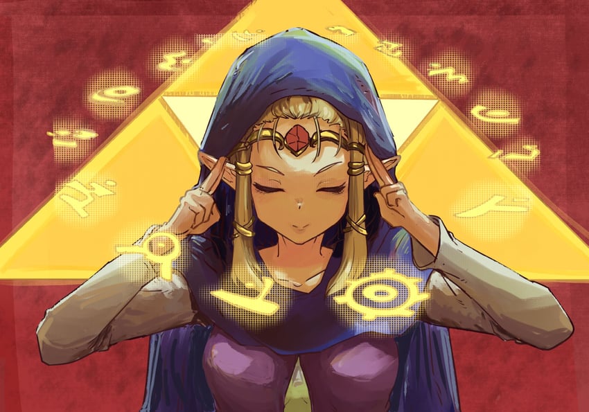 princess zelda (the legend of zelda and 2 more) drawn by ishijimajirou