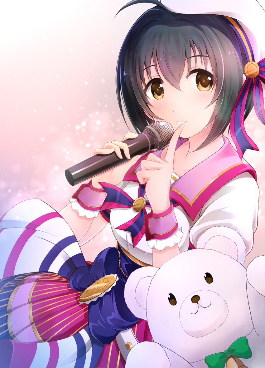 kohinata miho (idolmaster and 2 more) drawn by onion_(lemlaml)