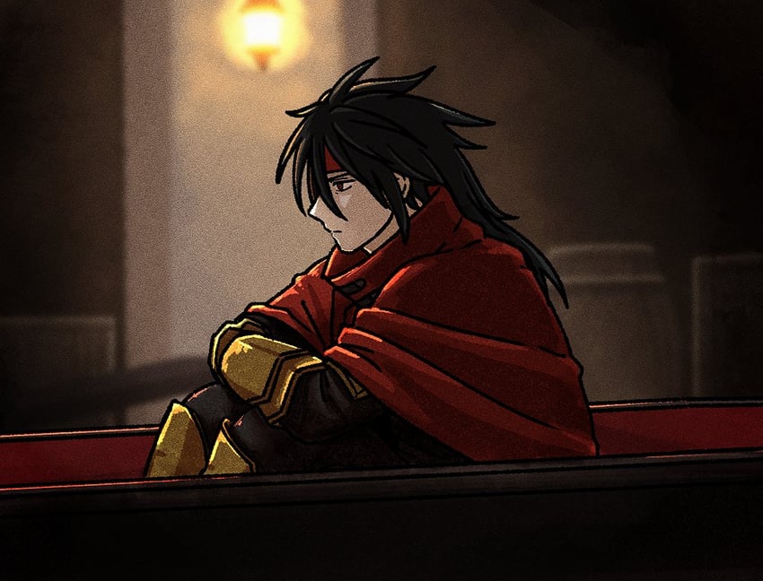 vincent valentine (final fantasy and 3 more) drawn by s_m_man