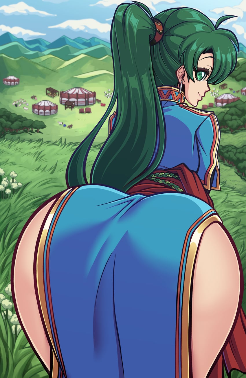 lyn (fire emblem and 1 more) drawn by scrimblocrimbo