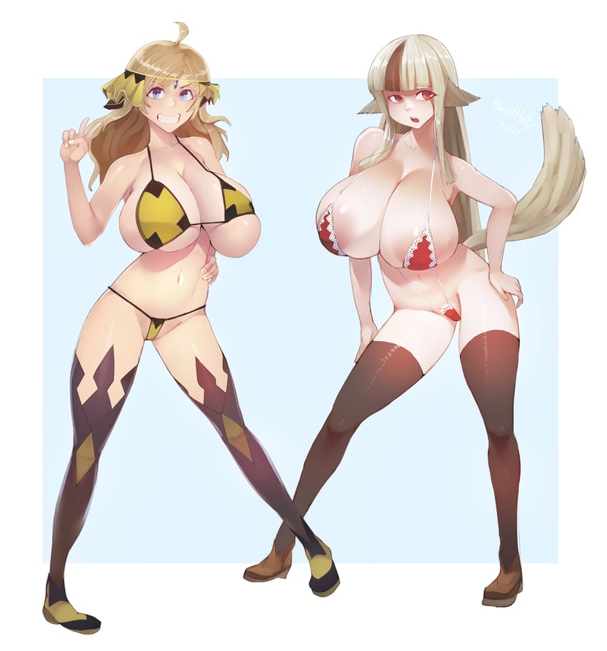 ophelia and velouria (fire emblem and 1 more) drawn by besthetz