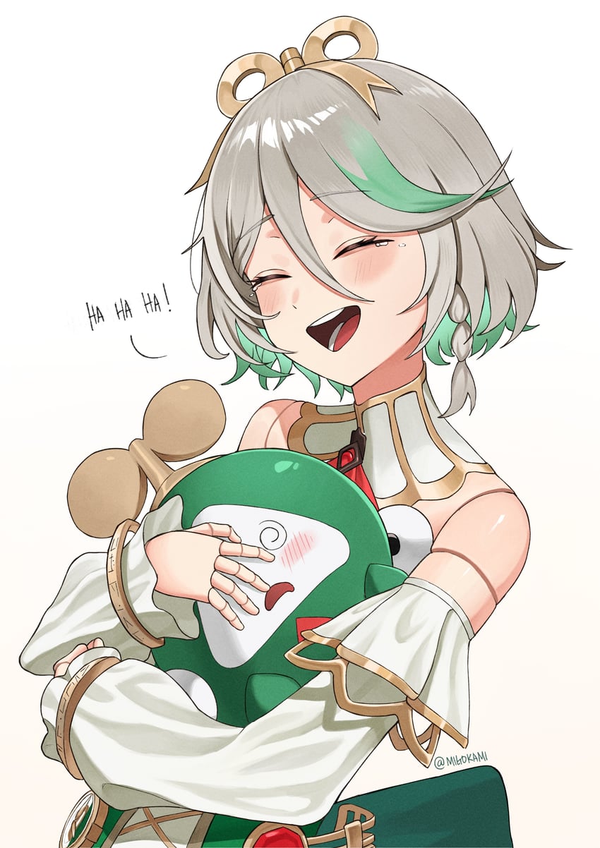 cecilia immergreen and otomo (hololive and 1 more) drawn by migokami