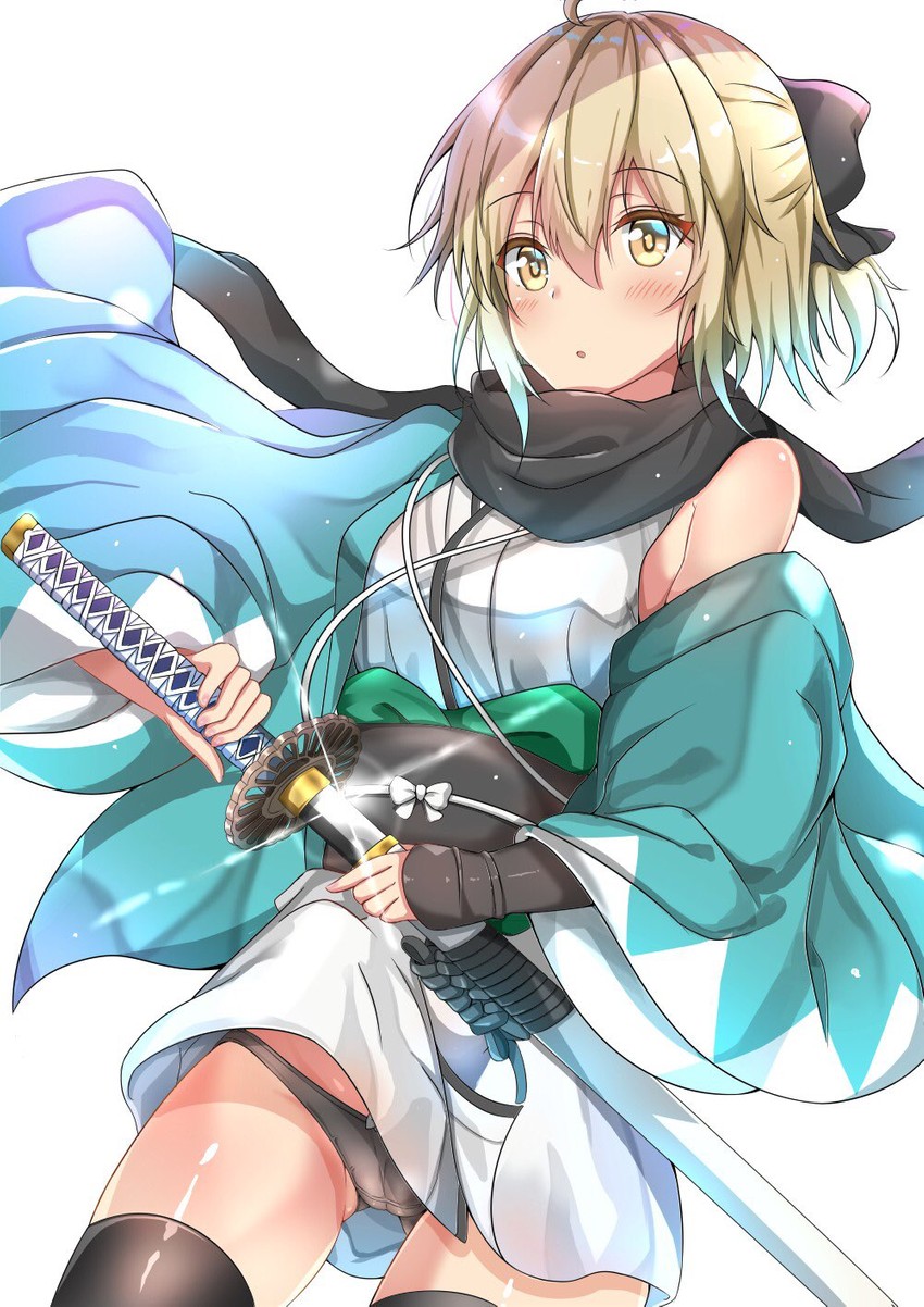 okita souji (fate and 1 more) drawn by sunsun2812