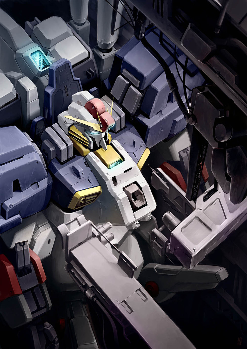 ex-s gundam (gundam and 1 more) drawn by taedu