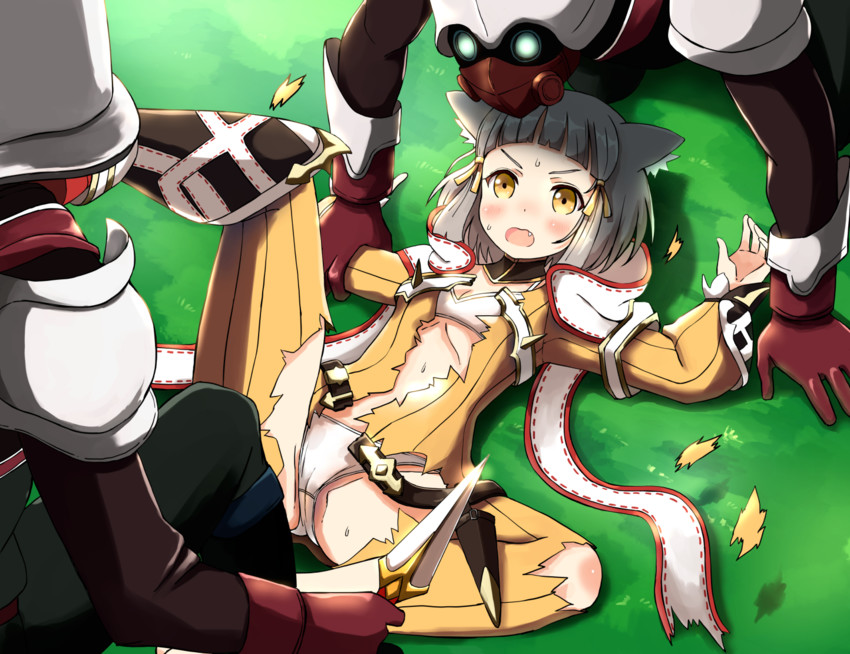 nia (xenoblade chronicles and 1 more) drawn by shougakusei