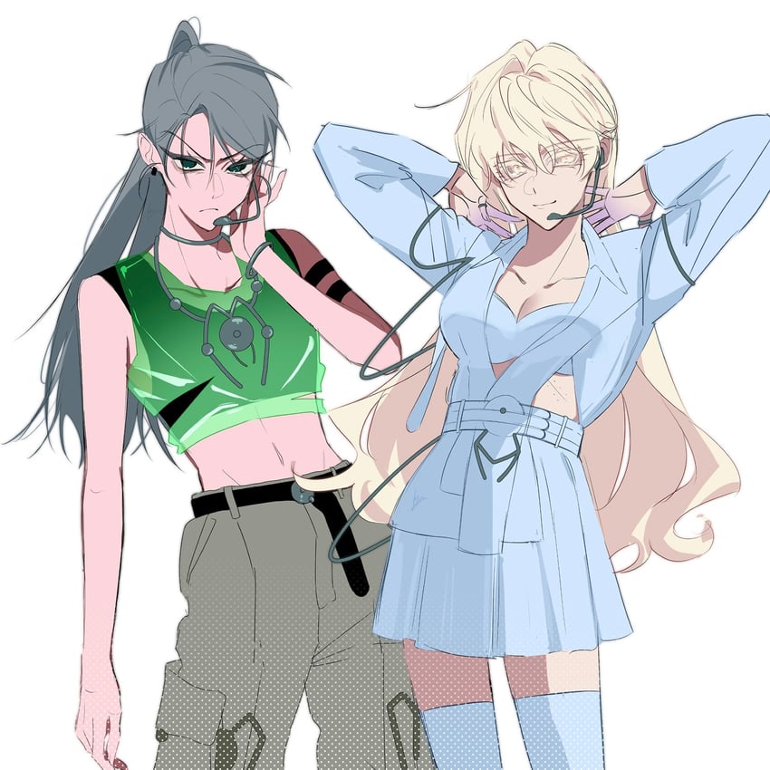 till and luka (alien stage) drawn by kyon_(zmwh8222)