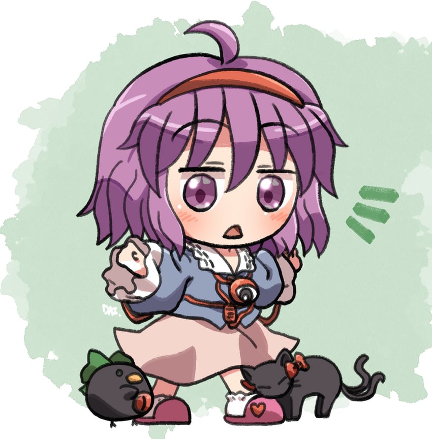 komeiji satori, kaenbyou rin, and reiuji utsuho (touhou) drawn by rokugou_daisuke