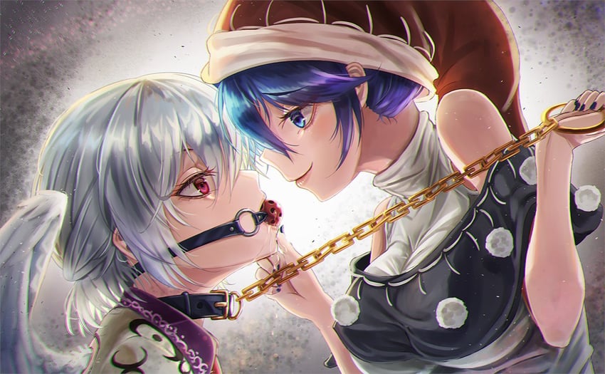 kishin sagume and doremy sweet (touhou) drawn by haruno_(kuromitugozen)