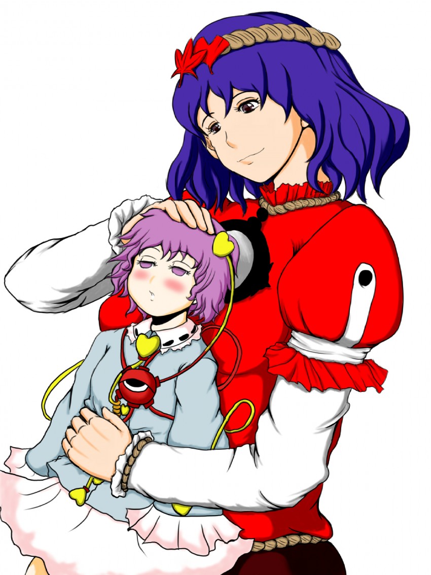 komeiji satori and yasaka kanako (touhou) drawn by matu_gyu