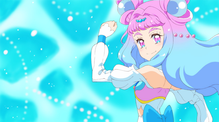 laura la mer and cure la mer (precure and 1 more) drawn by kayabakoro