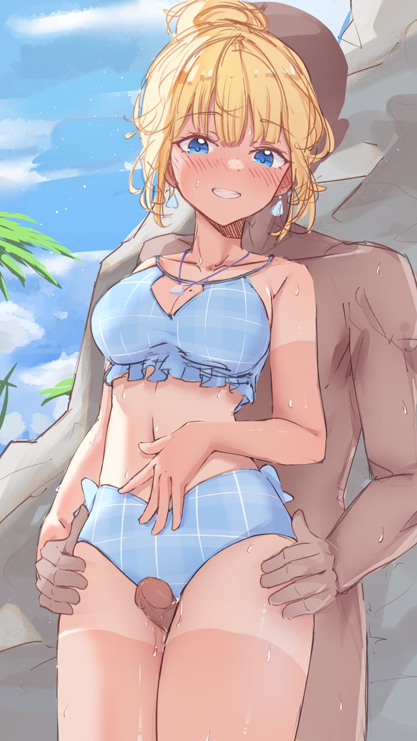 watson amelia (hololive and 1 more) drawn by shironekokfp