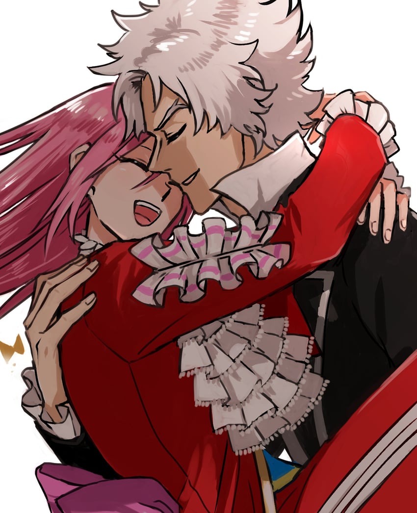 ludwig van beethoven and wolfgang amadeus mozart (classicaloid) drawn by misoko_(toomuchsushi)