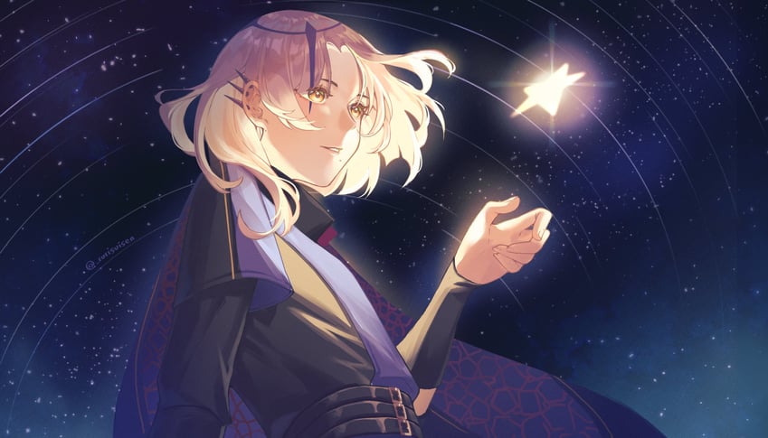 magni dezmond (holostars and 1 more) drawn by ruri_(rurisuisen)