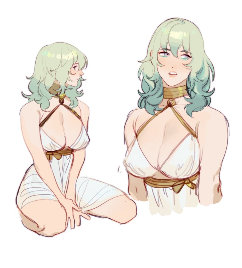 female byleth (fire emblem and 1 more) drawn by eva_smith