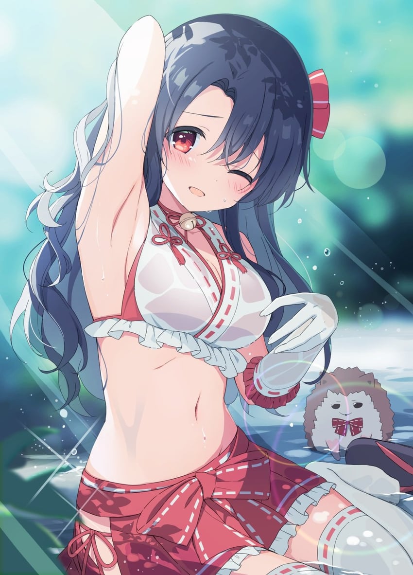 takayama sayoko (idolmaster and 2 more) drawn by mochigome_(ununquadium)