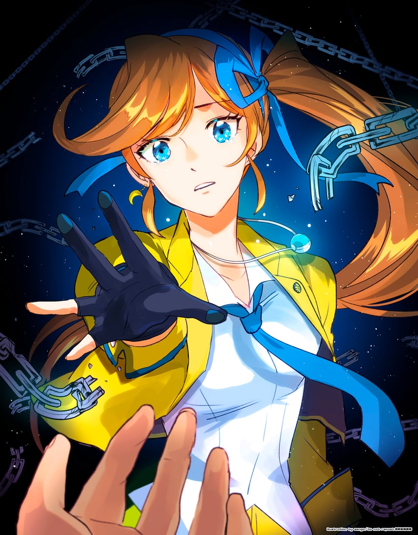 athena cykes (ace attorney and 1 more) drawn by airagency1005