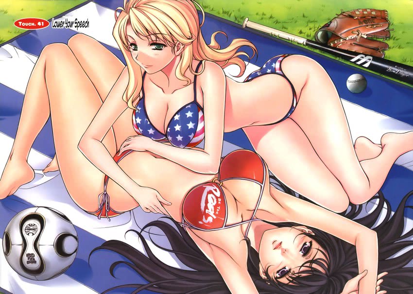 hae-young na and caroline (world cup and 2 more) drawn by soo-hyon_lee