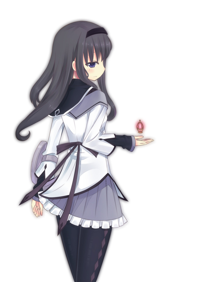 akemi homura (mahou shoujo madoka magica) drawn by ririko_(zhuoyandesailaer)