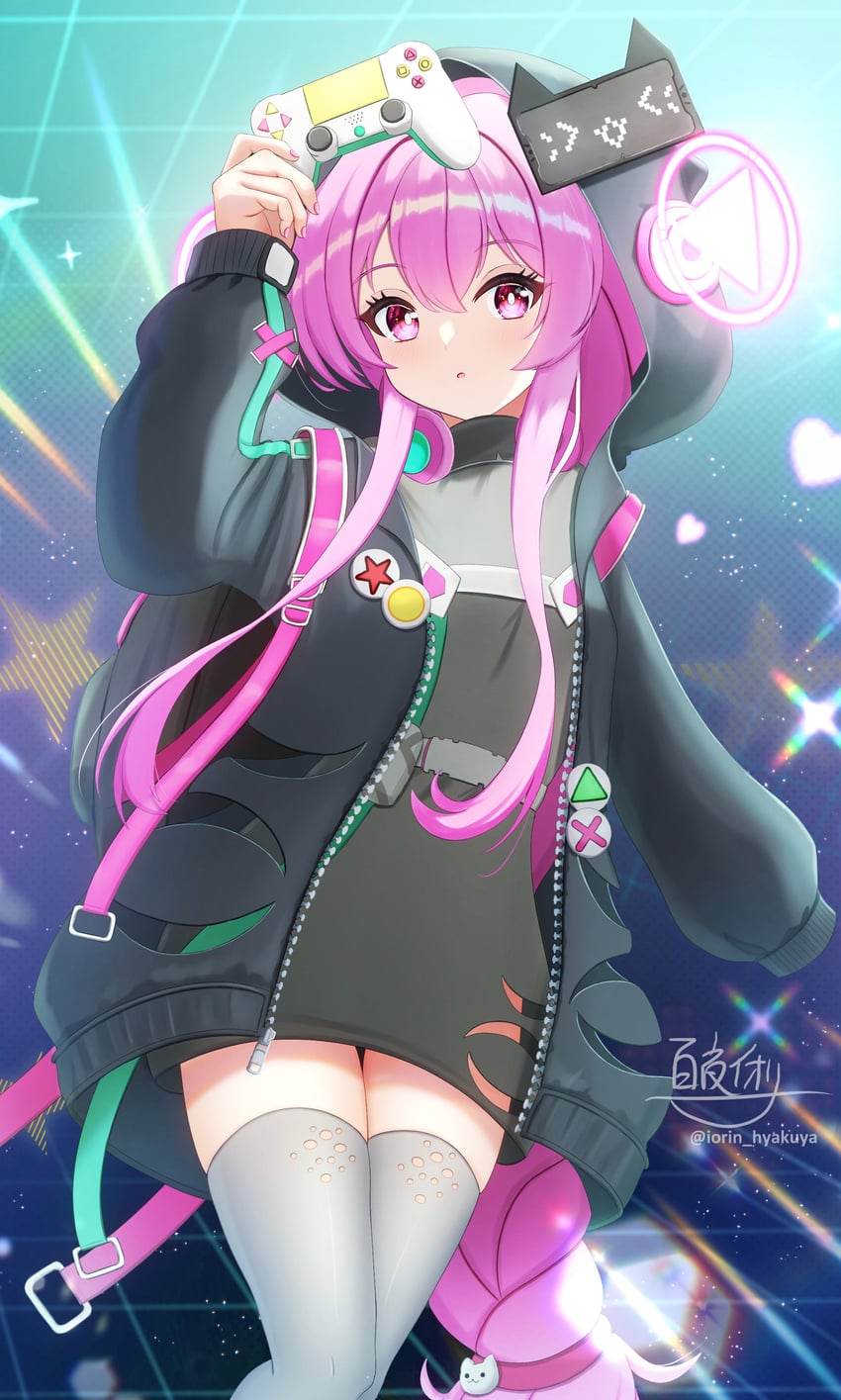 hata no kokoro (touhou and 1 more) drawn by hyakuya_iori