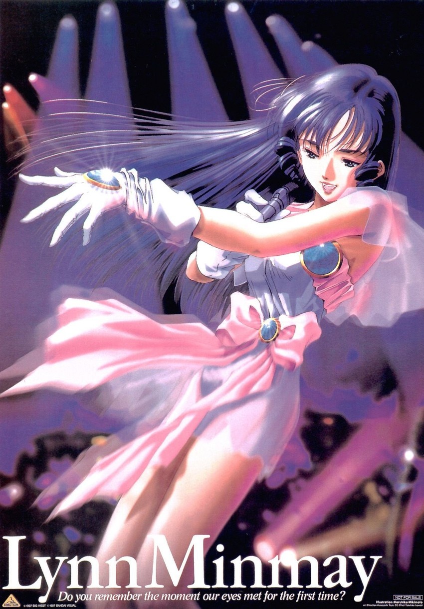 lynn minmay (macross and 1 more) drawn by mikimoto_haruhiko