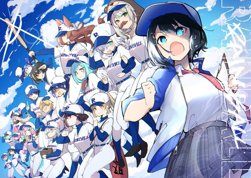 sukoya kana, sister claire, petra gurin, ars almal, emma august, and 14 more (nijisanji and 4 more) drawn by kanai_608