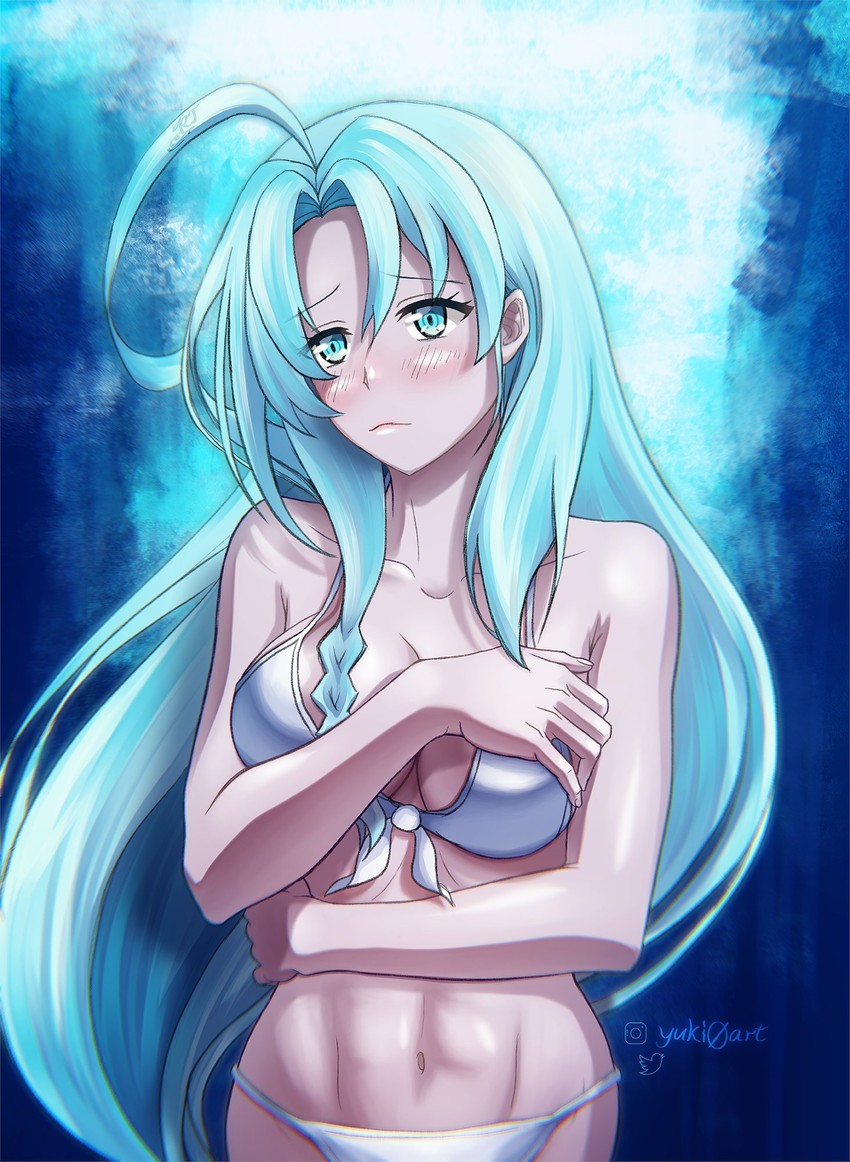 snow (sentouin hakenshimasu!) drawn by yuki0_art