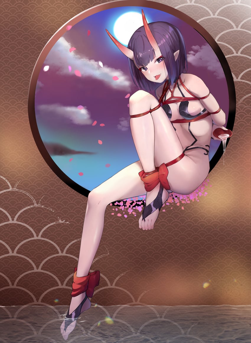 shuten douji (fate and 1 more) drawn by kumo_no_ito