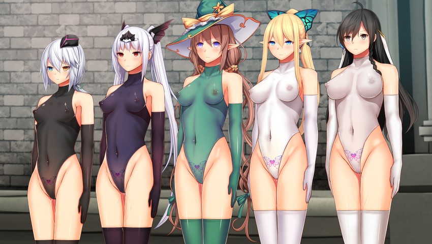 kirika towa alma, sonia branche, rinna mayfield, excela noa aura, and marion le sheila (shining and 1 more) drawn by daiaru
