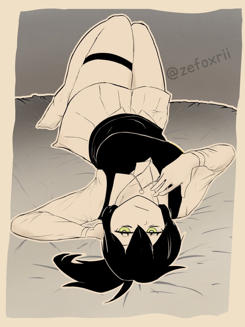 renee graves (the coffin of andy and leyley) drawn by zefoxrii