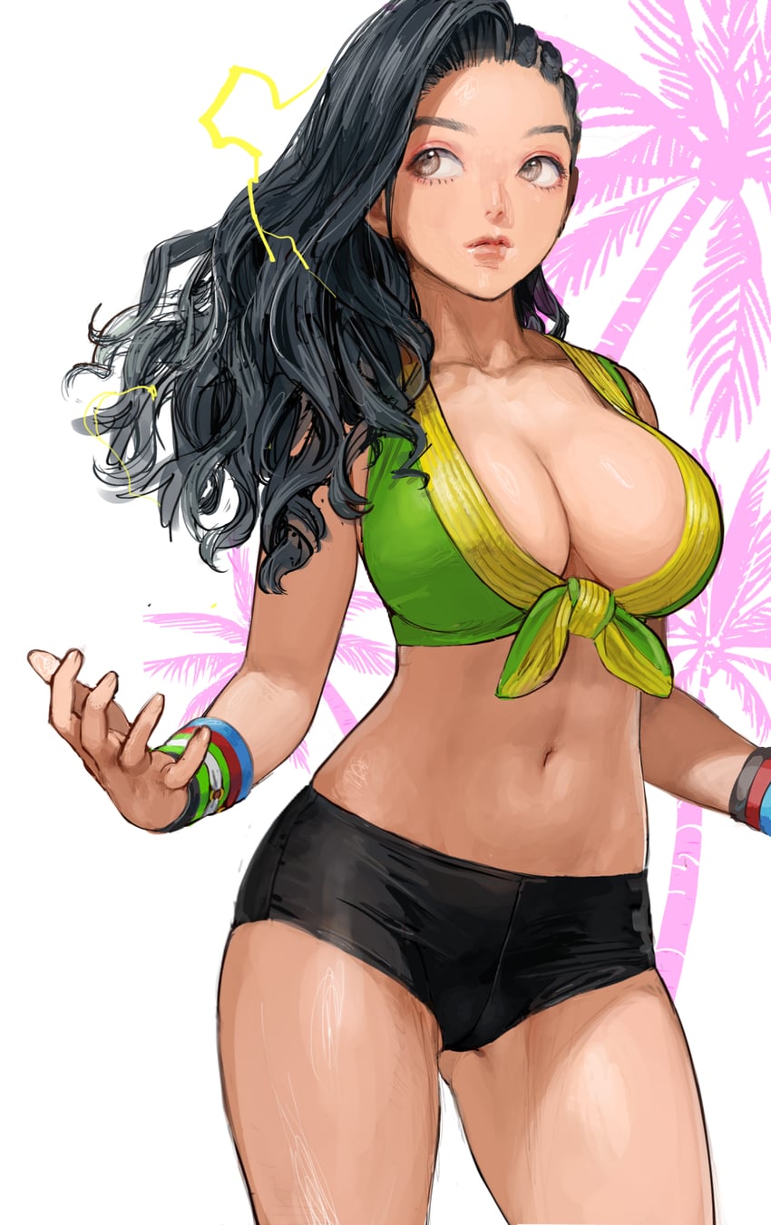 laura matsuda (street fighter and 1 more) drawn by conto