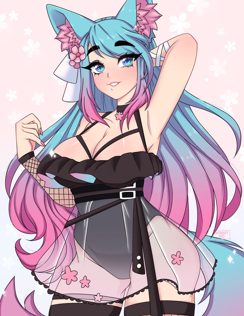 silvervale (indie virtual youtuber) drawn by octacats