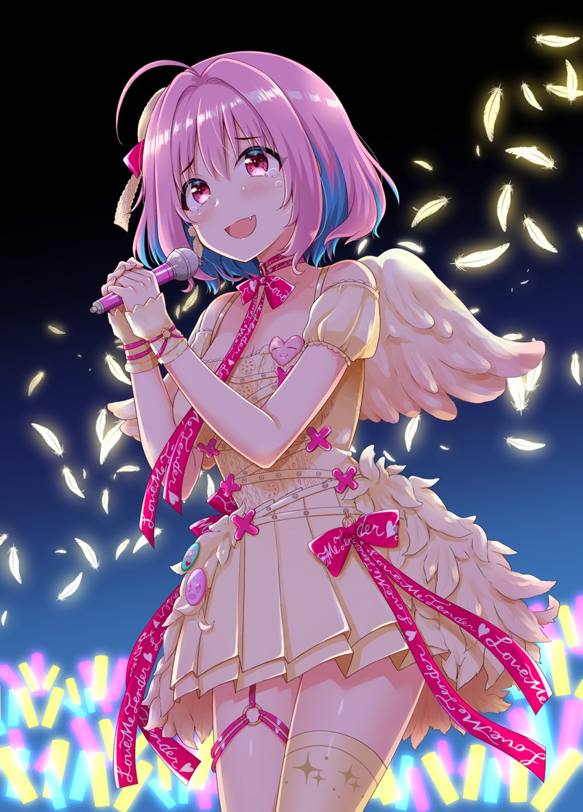 yumemi riamu (idolmaster and 2 more) drawn by yoshikita_popuri