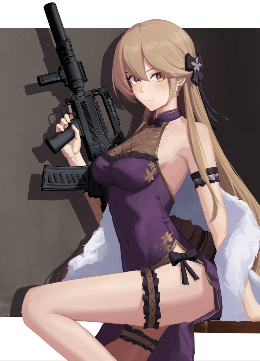 ots-14 and groza (girls' frontline and 1 more) drawn by wutou_qishi_bamamei