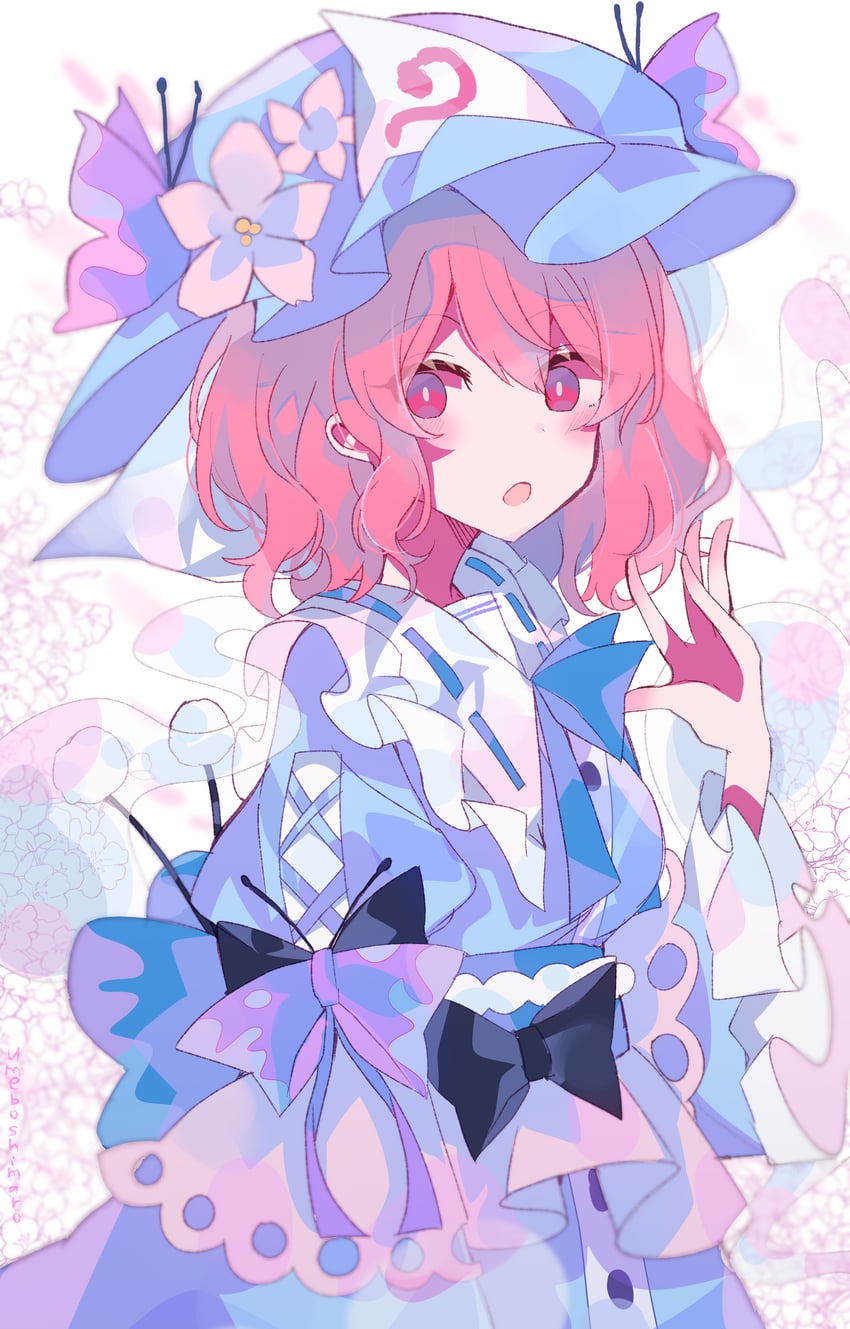 saigyouji yuyuko (touhou) drawn by umemaro_(siona0908)