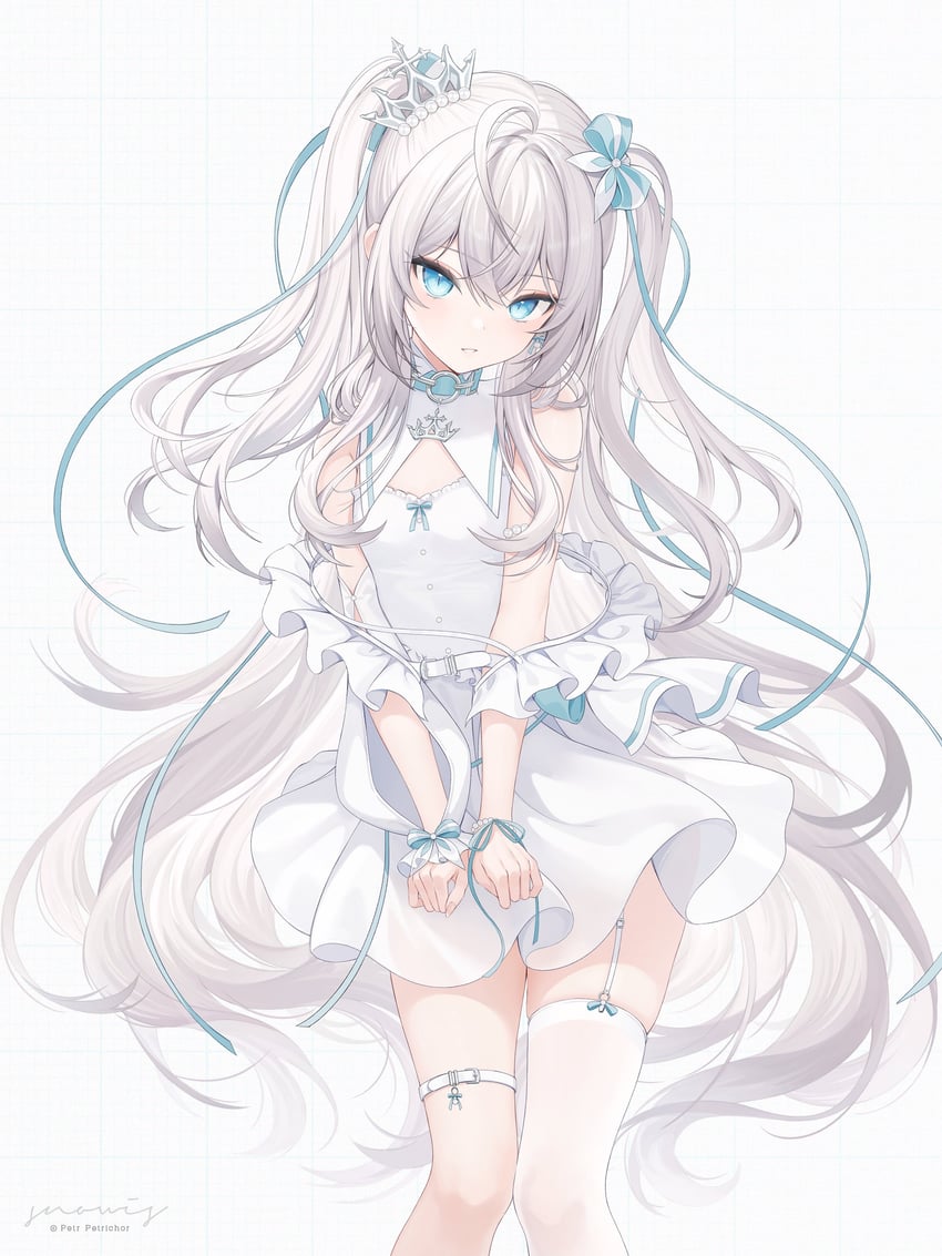 petr petrichor (indie virtual youtuber) drawn by snow_is