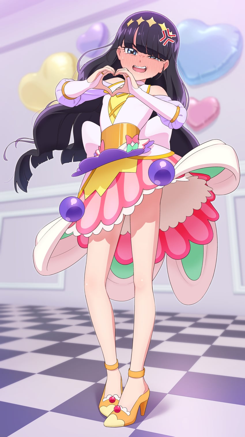 kasai amane and cure finale (precure and 1 more) drawn by tiler_(tiler00)