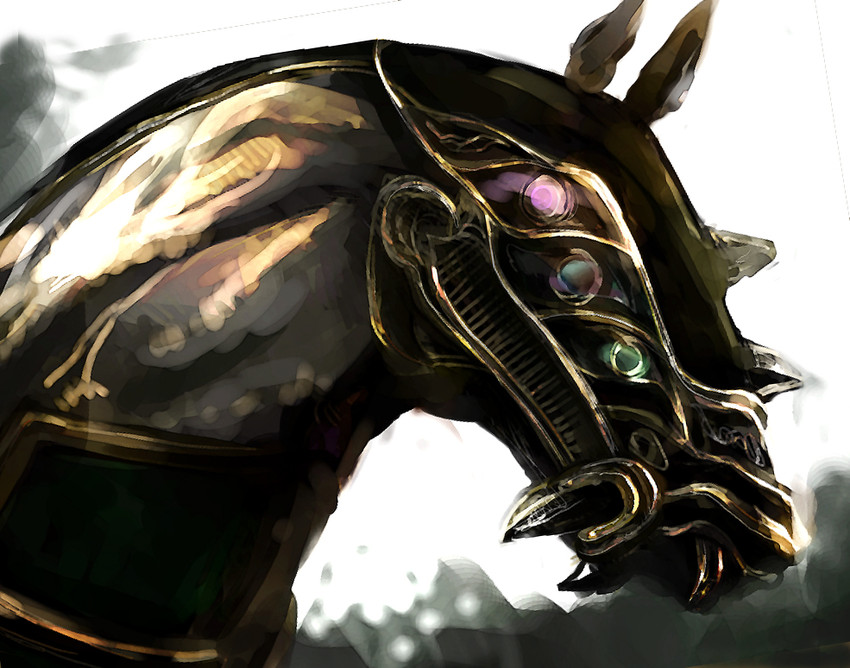 odin (final fantasy and 1 more) drawn by tsuyomaru