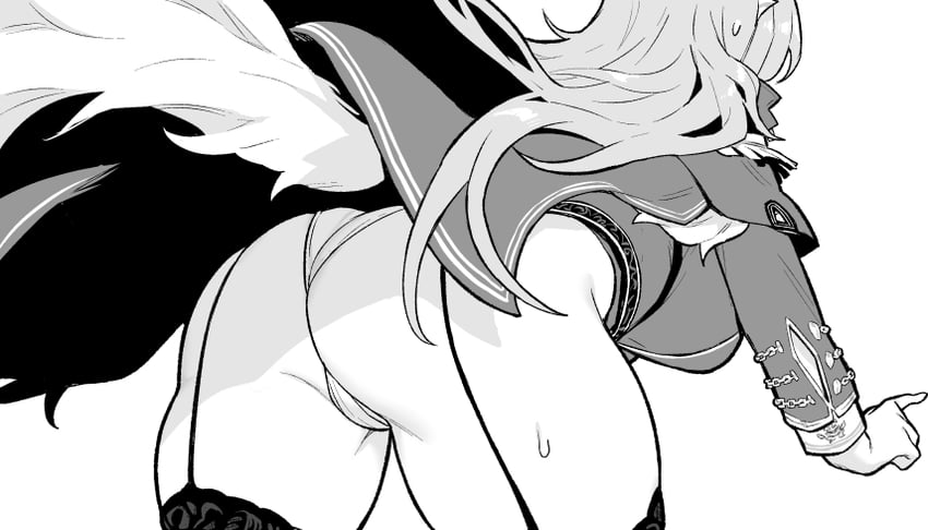lion (azur lane and 1 more) drawn by hori_(hori_no_su)