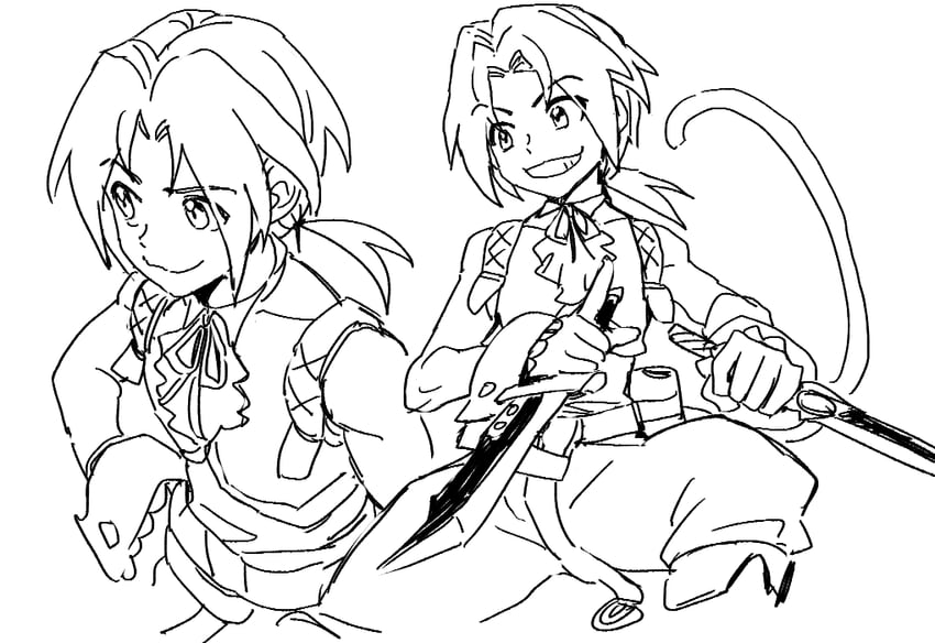 zidane tribal (final fantasy and 1 more) drawn by dede_(qwea_00000)