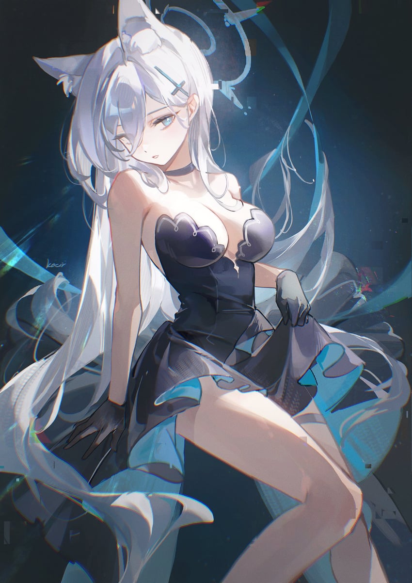 shiroko and shiroko terror (blue archive) drawn by kocir