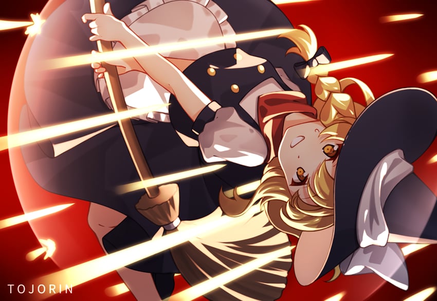 kirisame marisa (touhou and 1 more) drawn by tojorin