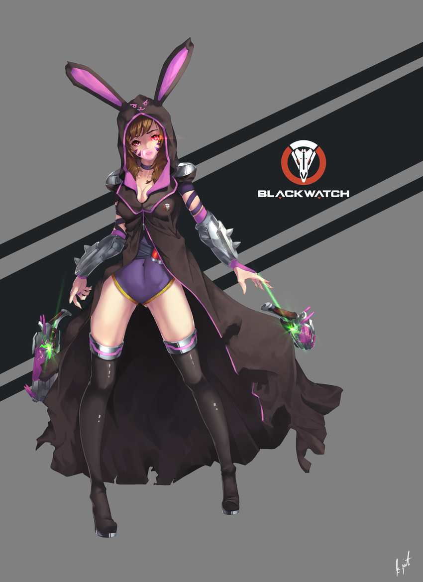 d.va and reaper (overwatch and 1 more) drawn by mute_(c20029)