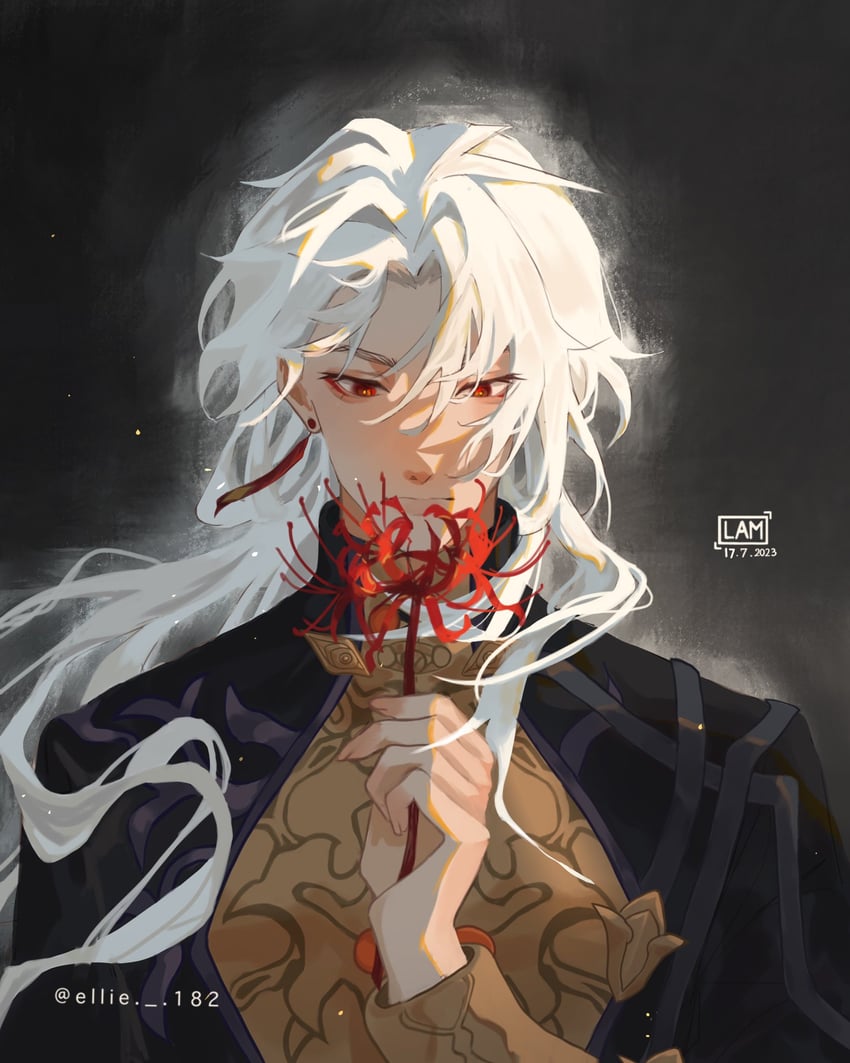 blade and yingxing (honkai and 1 more) drawn by ellie1827