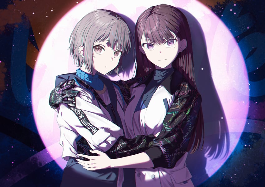shiina taki and takamatsu tomori (bang dream! and 1 more) drawn by raito_taisha