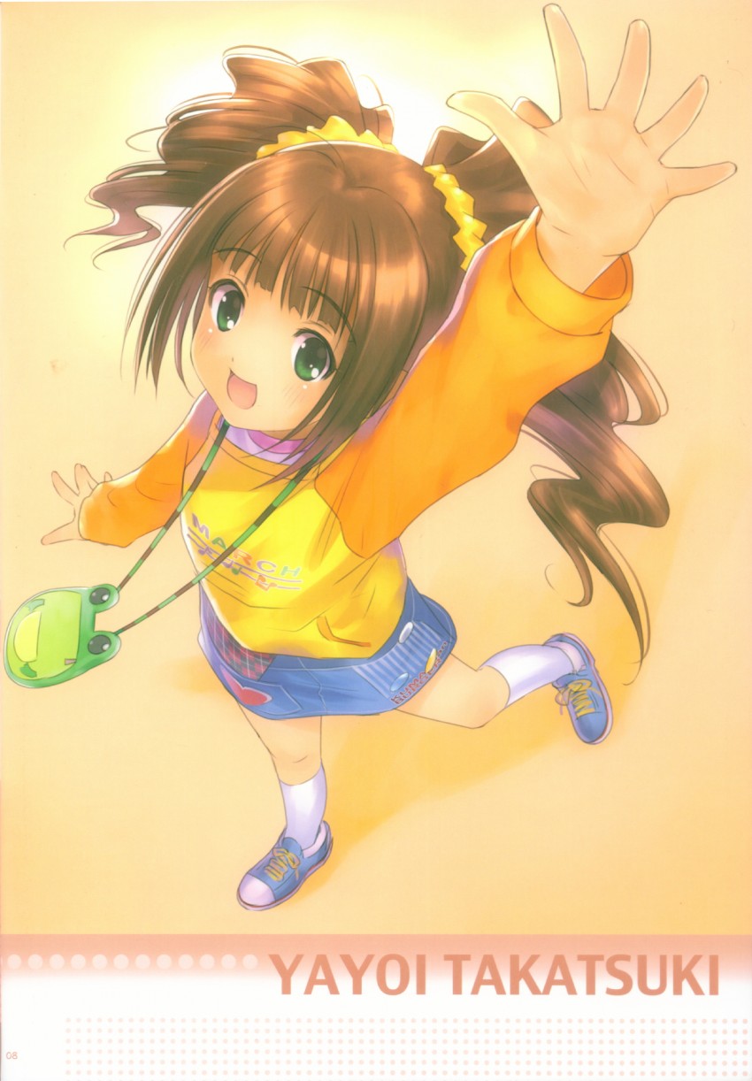 takatsuki yayoi (idolmaster and 1 more) drawn by goto_p