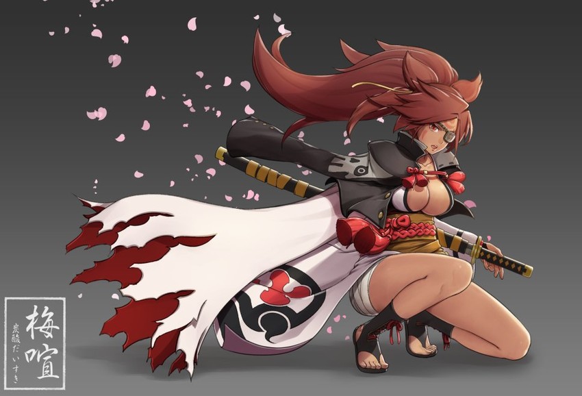 baiken (guilty gear and 1 more) drawn by tansan_daisuki